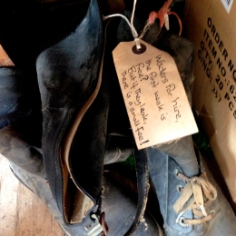 A customers discarded waders!